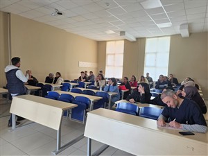 Merkezimizde İş Sağlığı ve Güvenliği Eğitimi Gerçekleştirildi